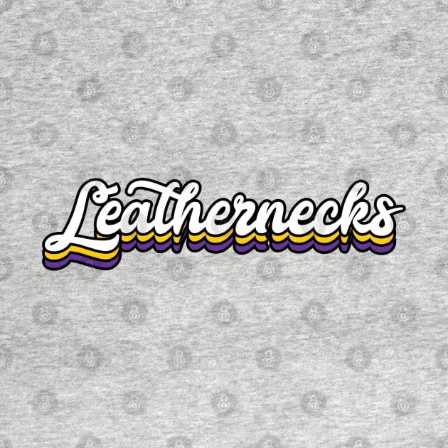 Leathernecks - Western Illinois University by Josh Wuflestad